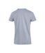 Mens Premium Melange T-shirt Grey Melange Clique-2