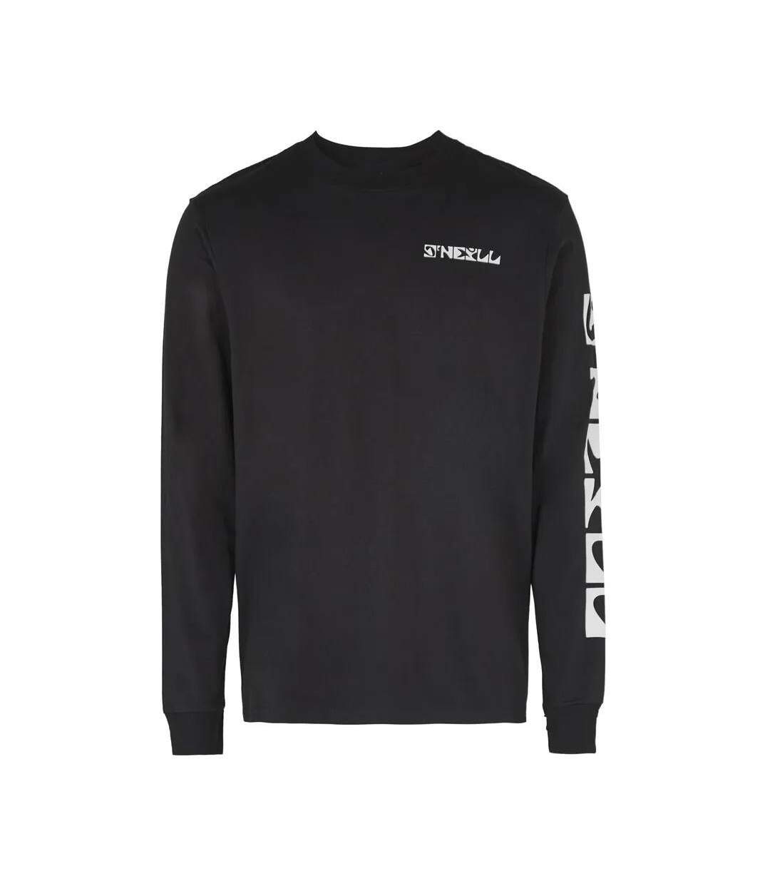 T-Shirt noir homme o'neill cedar-1