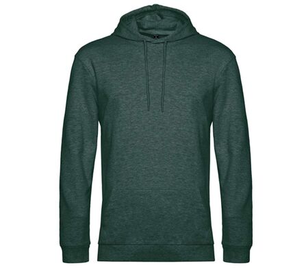 Sweat-shirt à capuche - Unisexe - WU03W - vert foncé heather