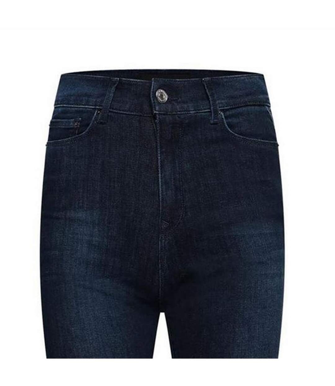 Womens/ladies Cotton Denim Slim Jeans Blue Replay-3