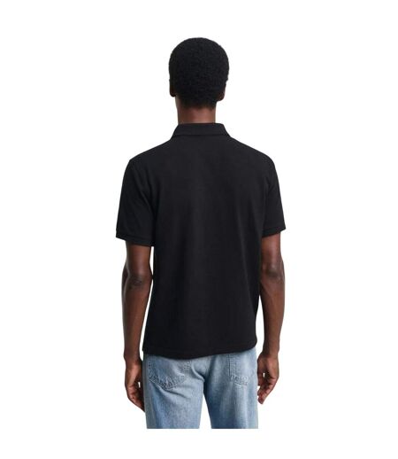 Polo Homme Noir Gant