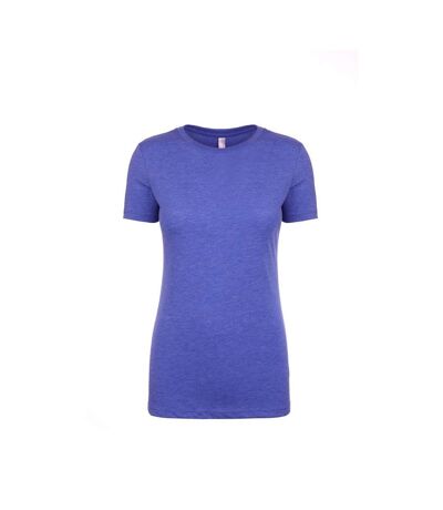 Next Level Womens/Ladies Tri-Blend T-Shirt (Vintage Royal Blue)