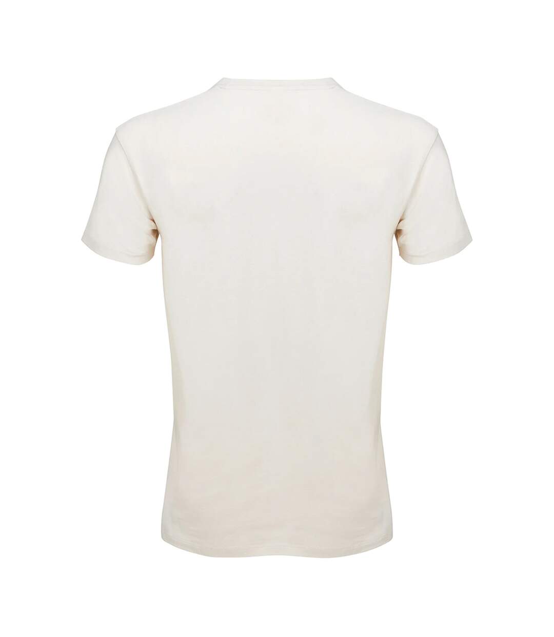 T-shirt Uni Manches Courtes En Coton Regent Adulte Blanc Cassé SOLS-2