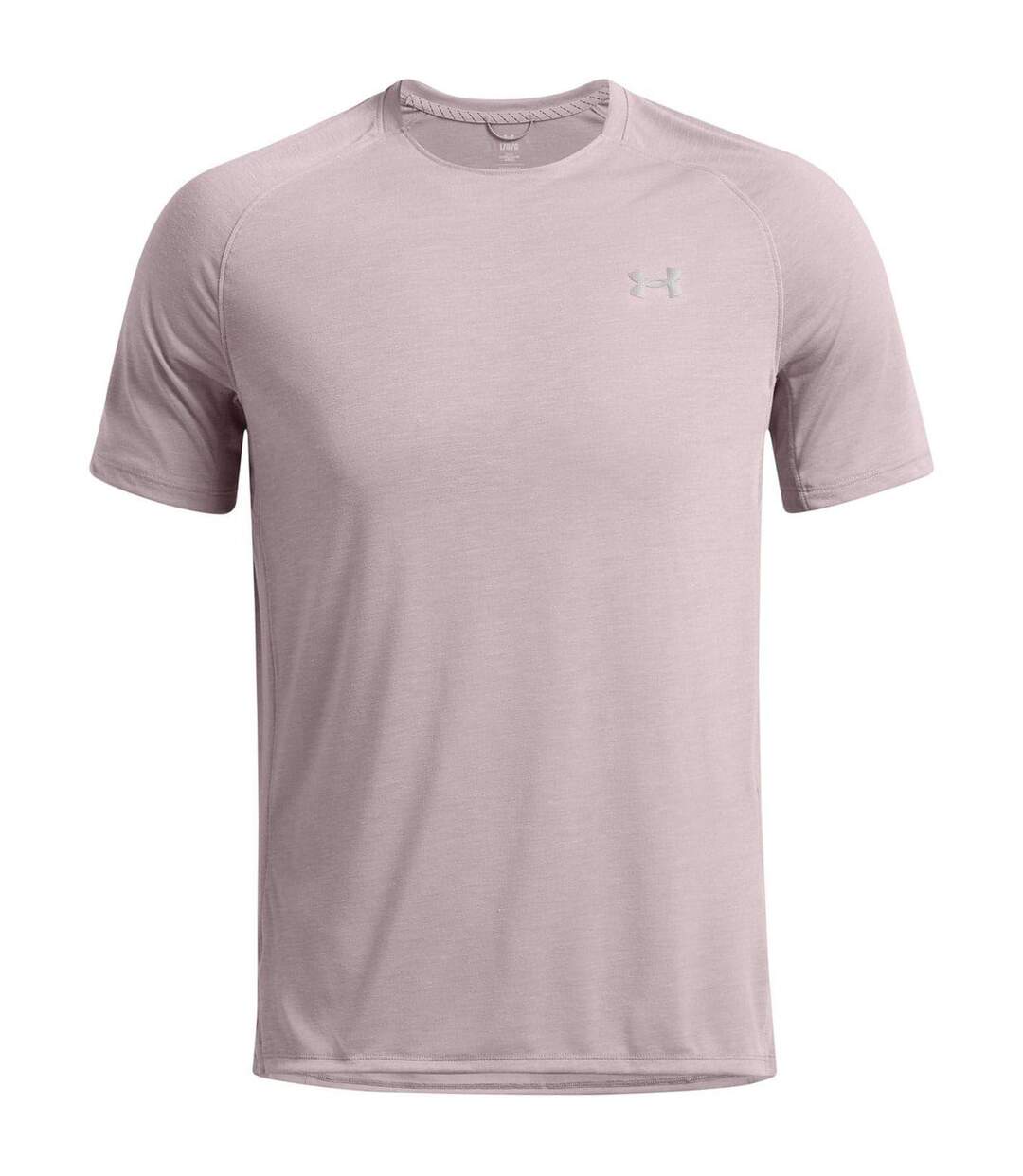 T-shirt Motif/style Logo Launch Homme Gris Pâle Under Armour-2