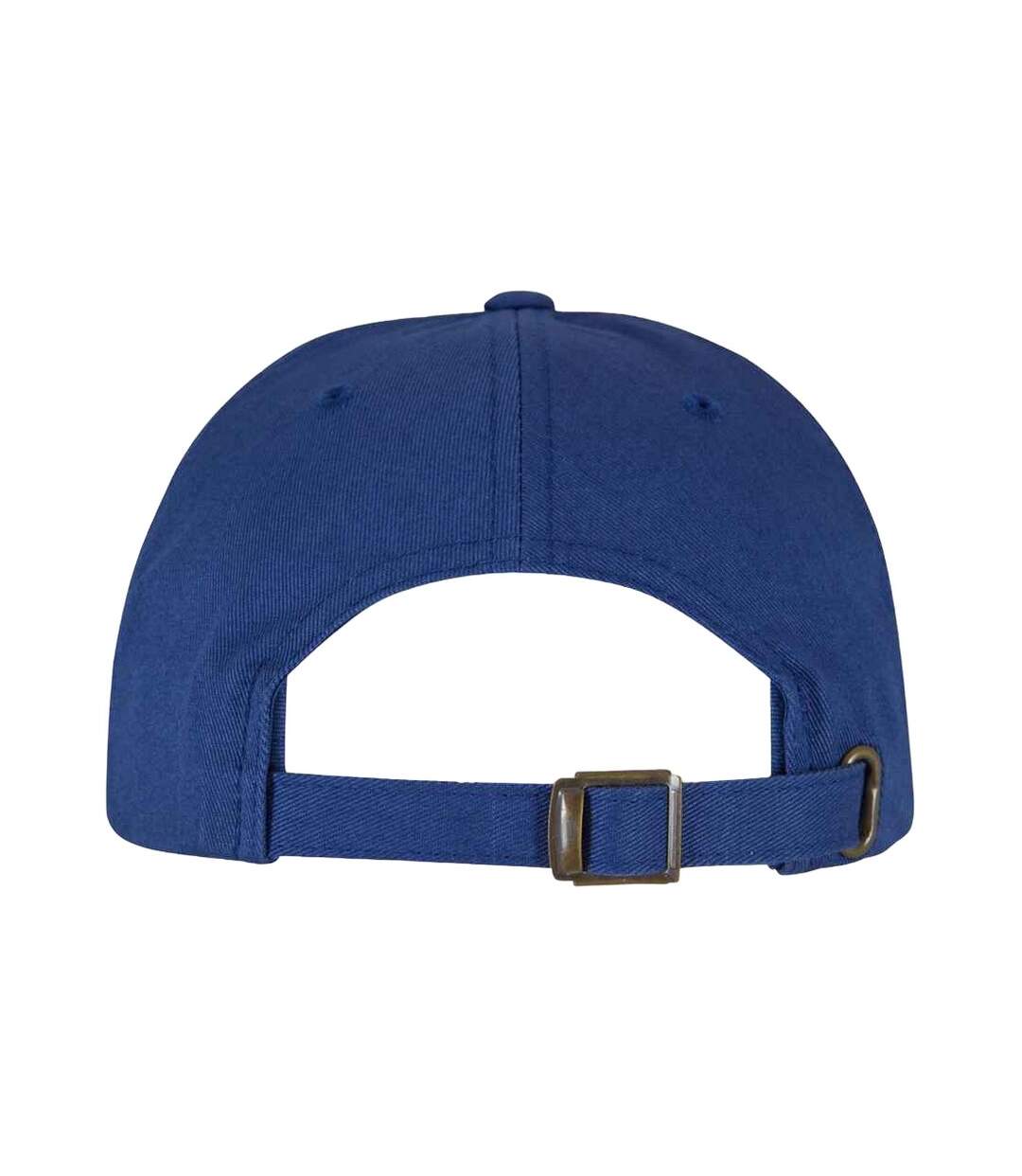 Casquette à profil bas adulte bleu mer Flexfit-2