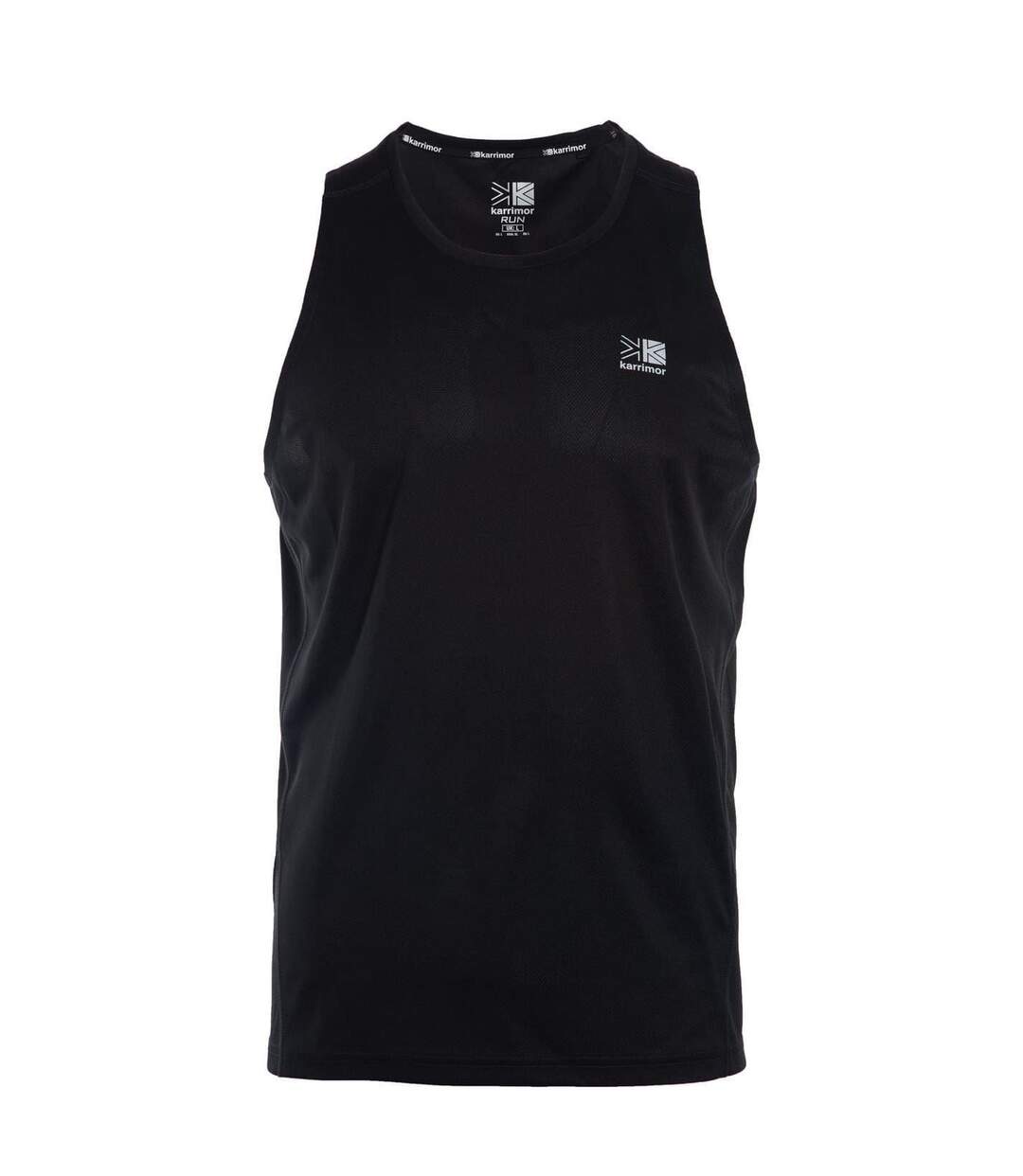Mens Logo Running Vest Top Black Karrimor-1