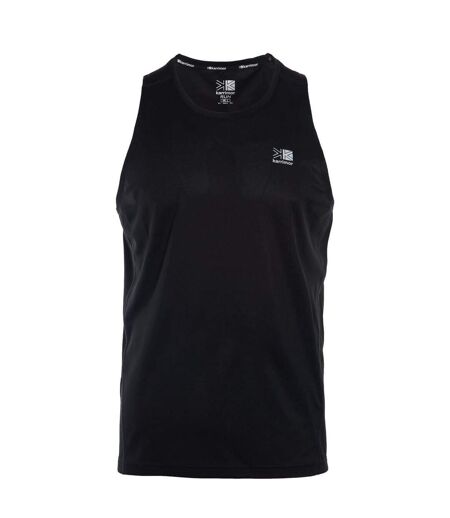 Mens Logo Running Vest Top Black Karrimor