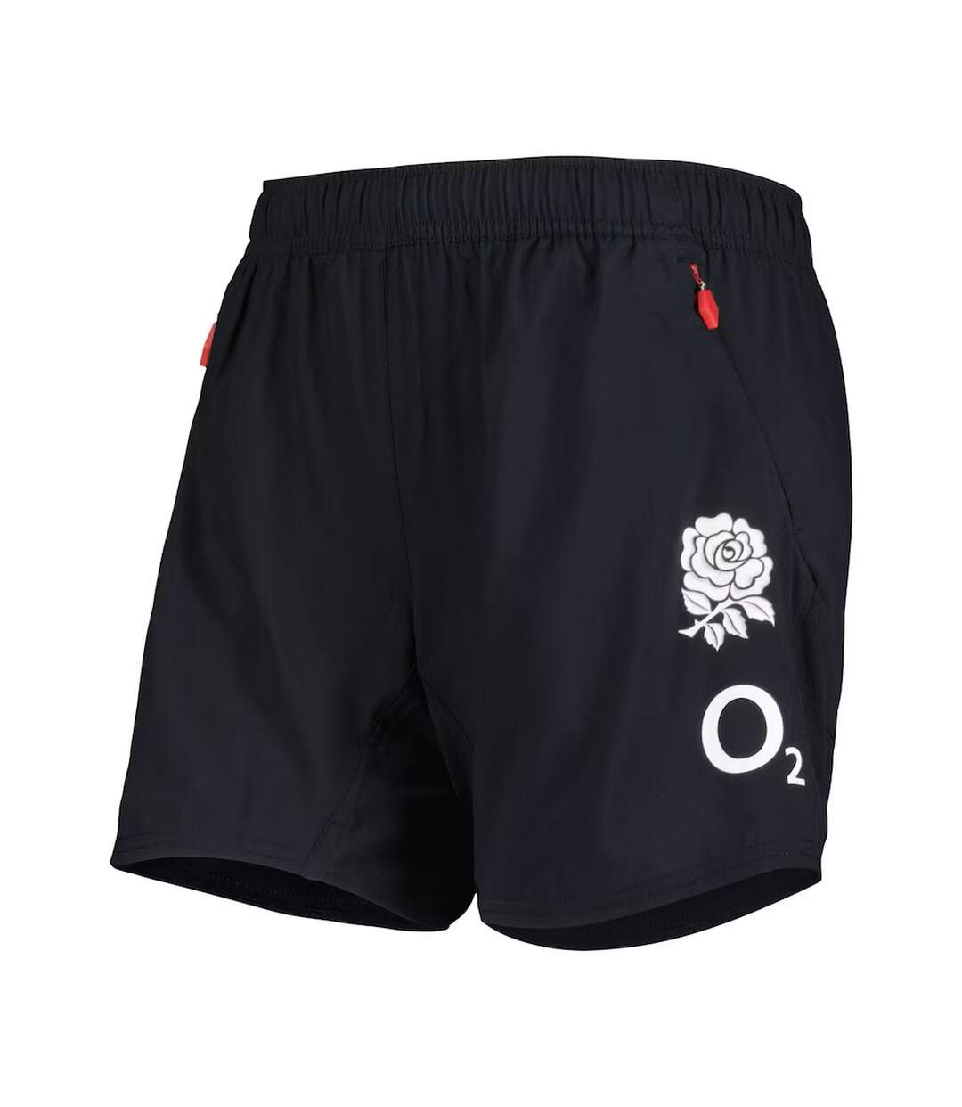 Womens/ladies 24/25 england rugby gym shorts black Umbro-1