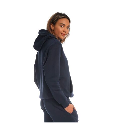 Womens/ladies hoodie bleu marine Light And Shade