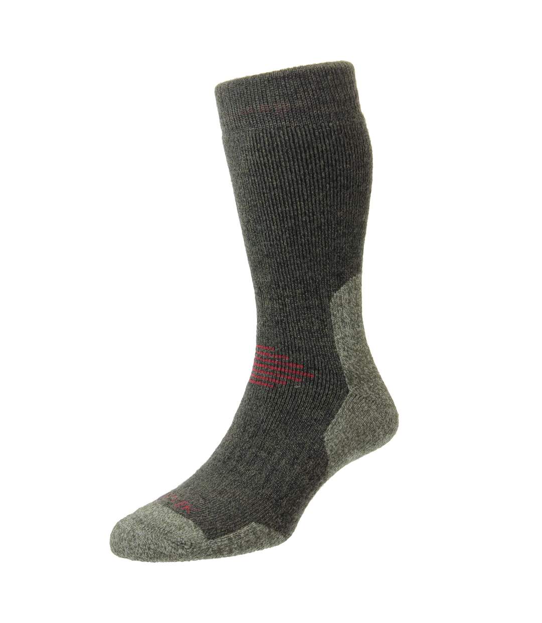 Mens Hiking Walking Wool Socks Fully Cushioned Heavyweight with Arch Support-2