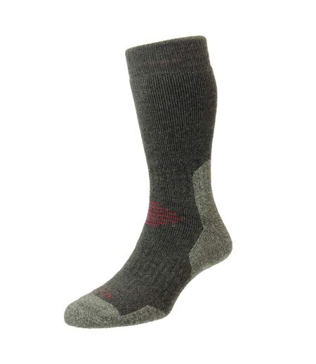 Mens Hiking Walking Wool Socks Fully Cushioned Heavyweight with Arch Support