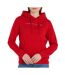 Sweat à Capuche Rouge Femme Tommy Hilfiger Linear - S