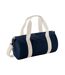 Mini carryall one size french navy/off white Bagbase