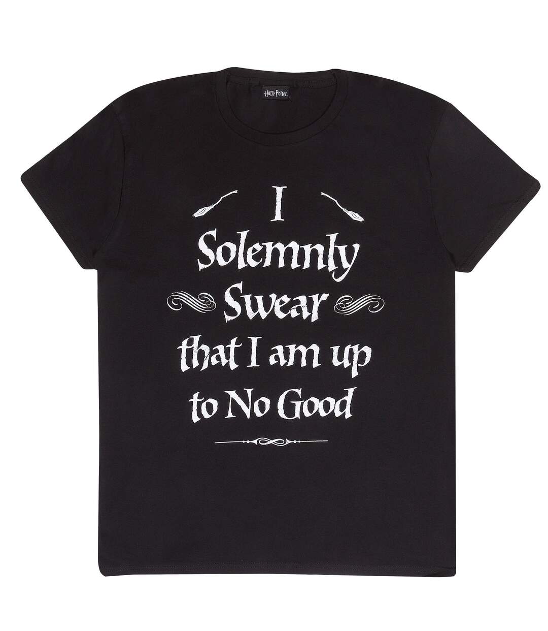 Harry Potter - T-shirt SOLEMNLY SWEAR - Adulte (Noir) - UTHE972-1