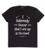 Harry Potter - T-shirt SOLEMNLY SWEAR - Adulte (Noir) - UTHE972
