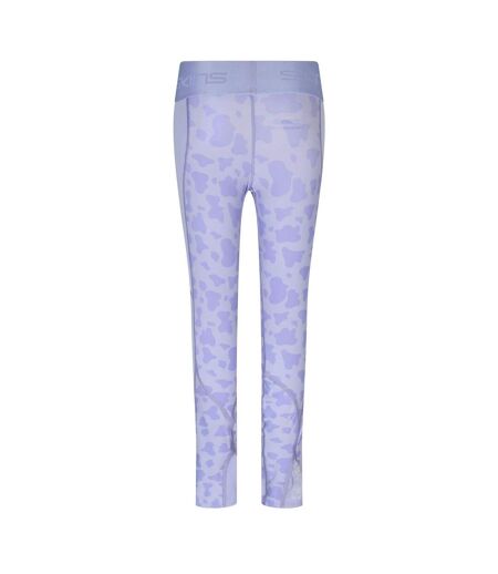 Legging 7/8 Femme Violet Skins