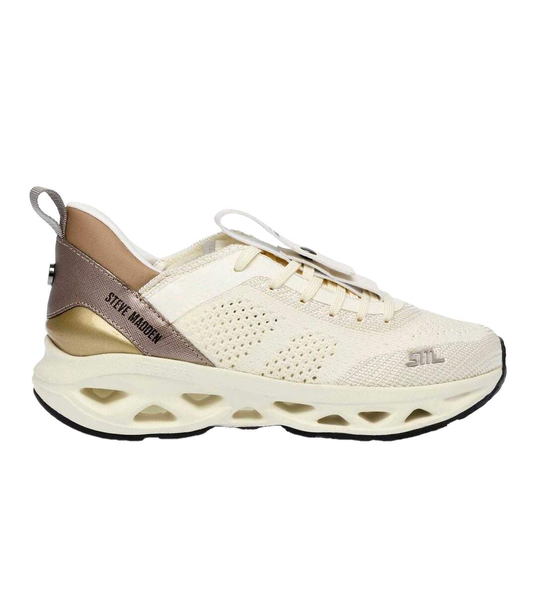 Baskets Surge Femme Blanc Steve Madden-3