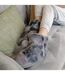 Ladies Fluffy Pom Pom Memory Foam Slipper Booties-5