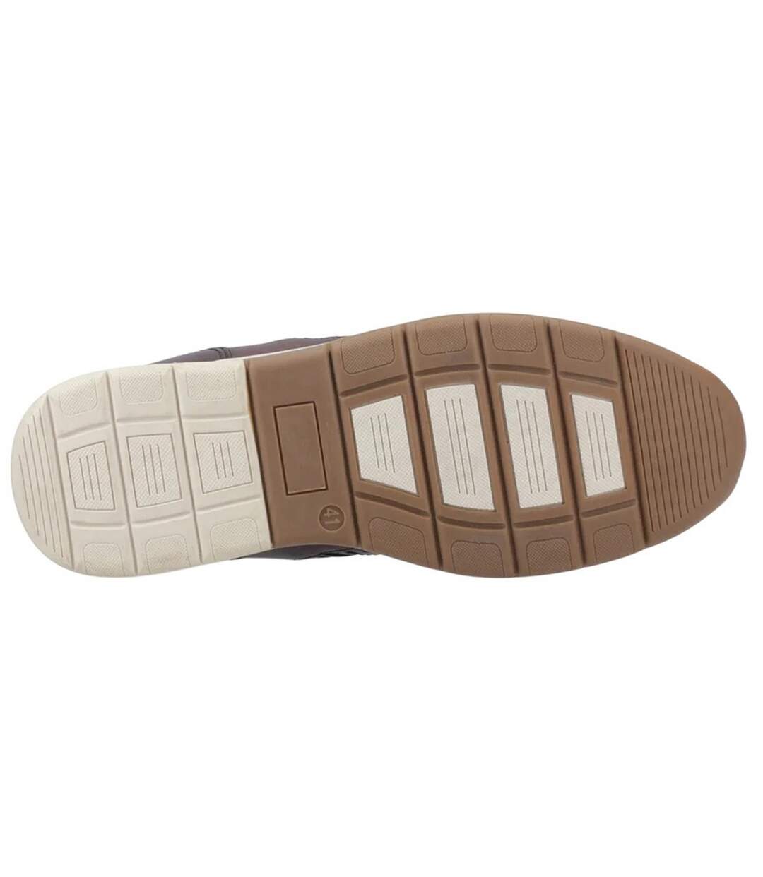 Baskets Motif/style Flèche Homme Brun Clair Marron POD-4