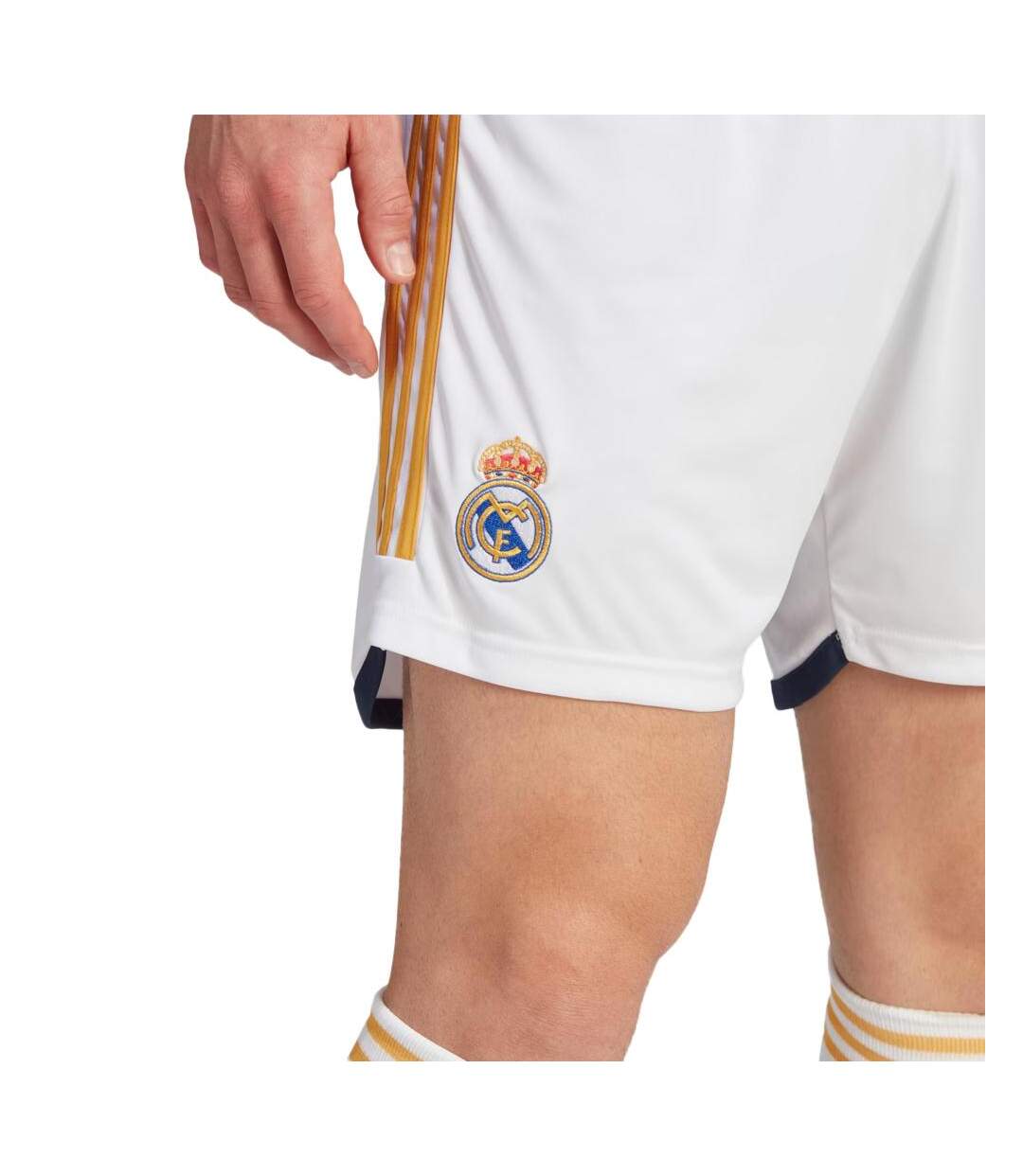 Real Madrid Short Blanc Homme Adidas Real HR3793 - L-3