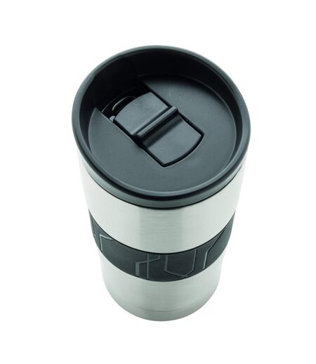 Vacuum insulated 300ml thermal mug one size silver/black XD Collection