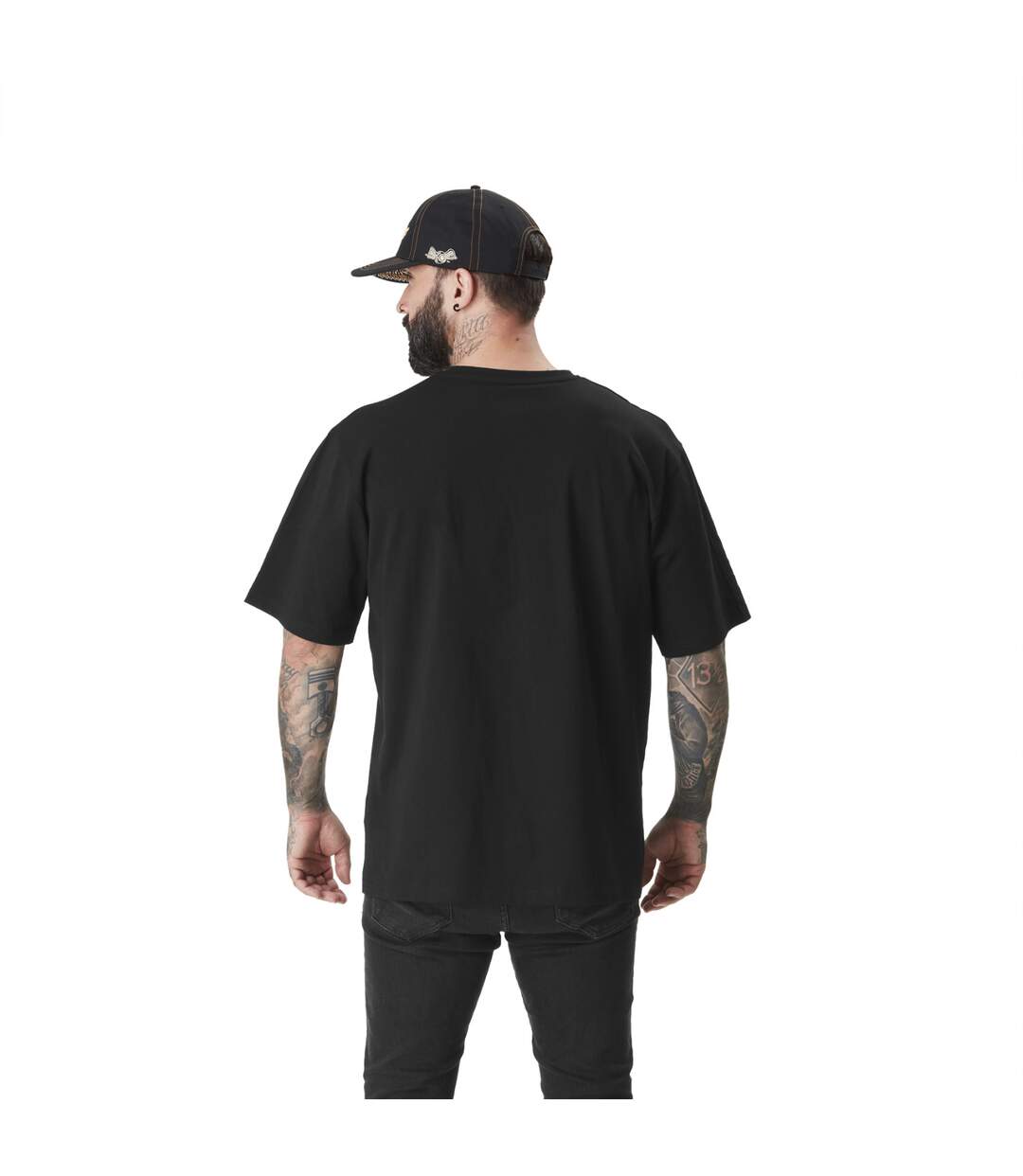 T-shirt homme en jersey relax fit avec logo Legend Vondutch-3