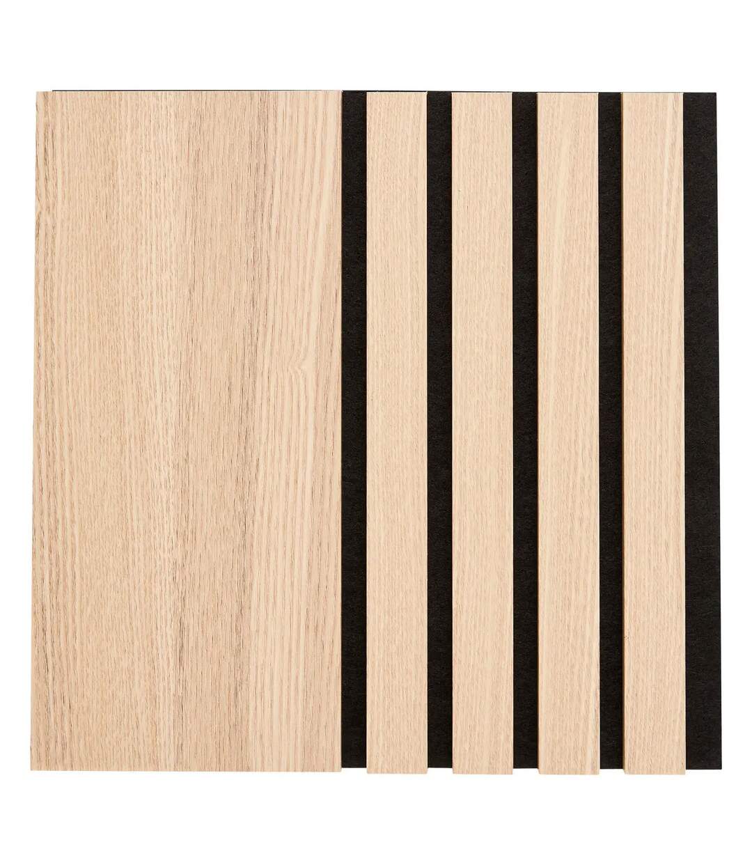 Lot de 3 Panneaux Déco Large Colva 30x30cm Naturel-2