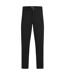 Pantalon Léger Et Uni À Taille Mi-haute Semi-élastiquée Kiwi Pro Homme Noir Craghoppers-2