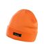 Result Winter Essentials Unisex Adult Ribbed Thinsulate Lightweight Beanie (Fluorescent Orange) - UTRW9668