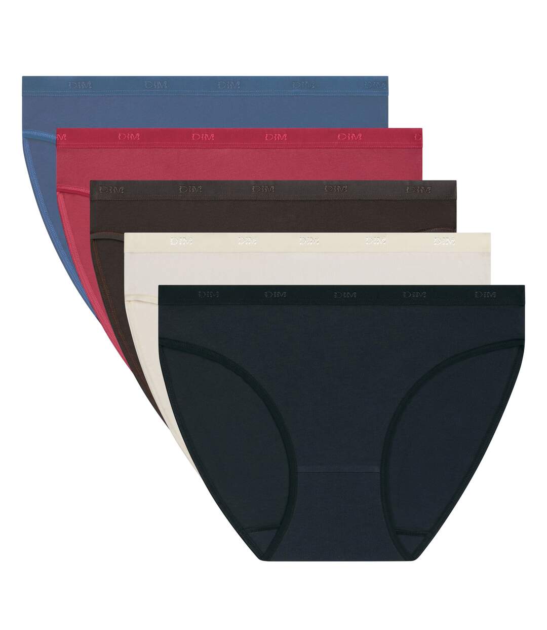 Lot de 5 Slips Les Pockets Coton-3
