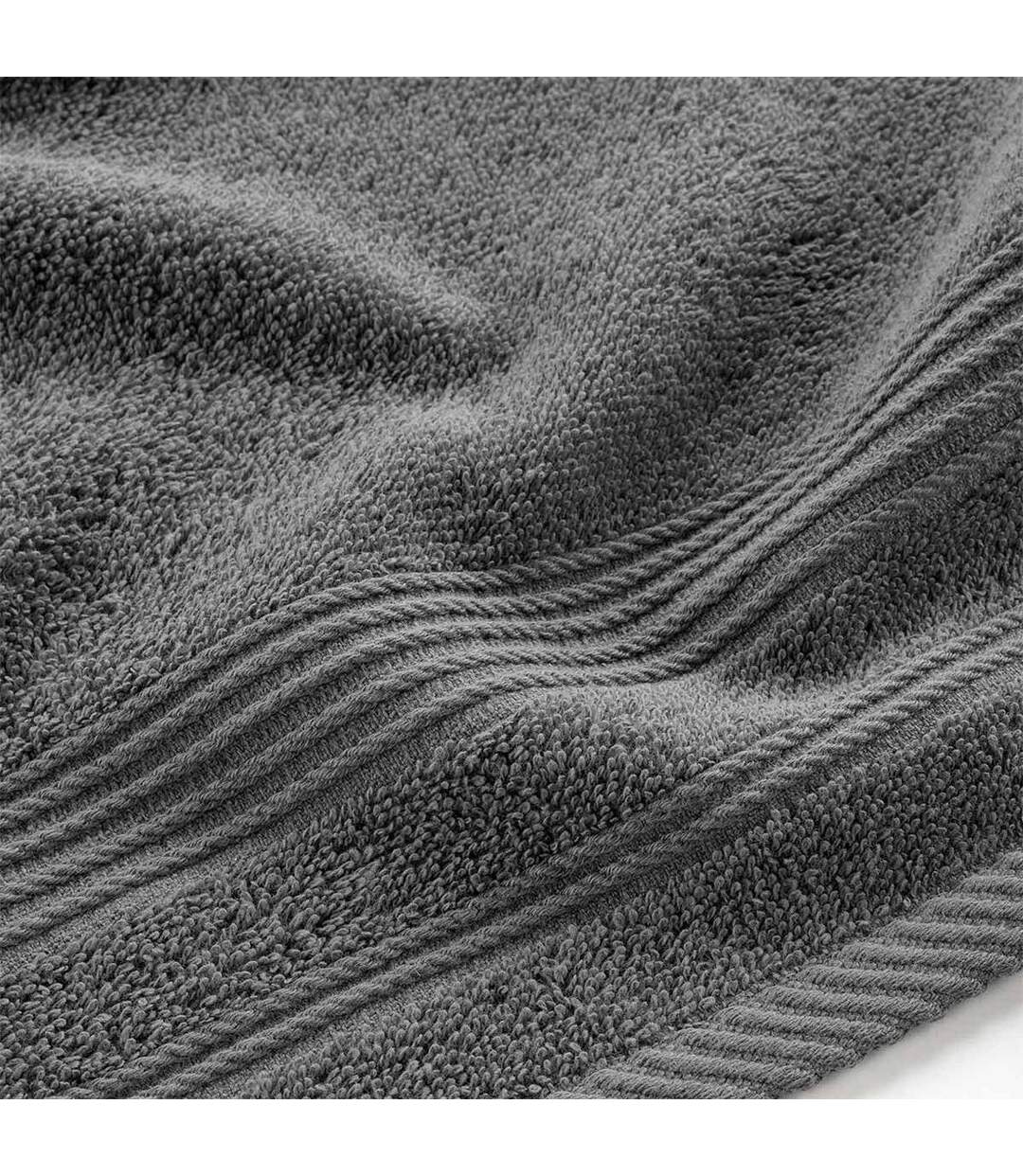 Serviette d'Invité Tendresse 30x50cm Anthracite-2