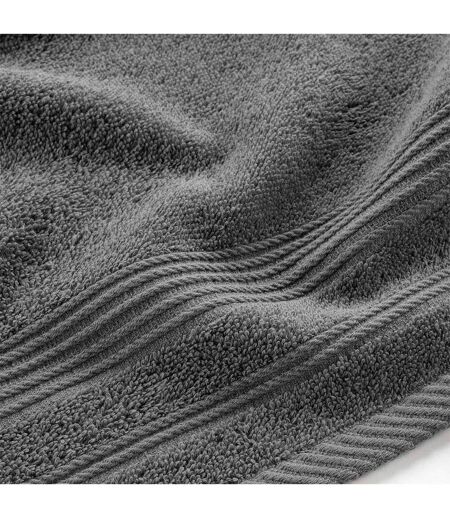 Serviette d'Invité Tendresse 30x50cm Anthracite