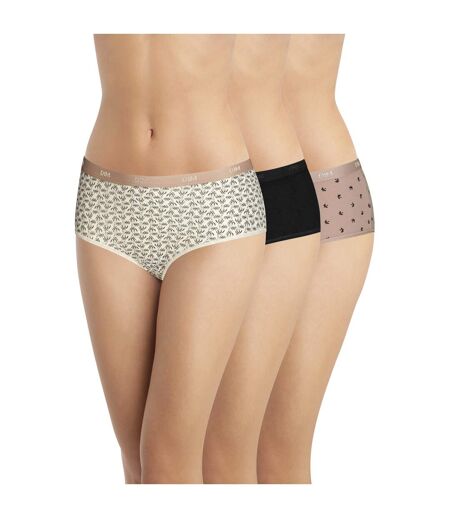 Lot de 3 Shorties Les Pockets Coton