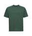 T-shirt Travail Homme Vert Bouteille Russell-1