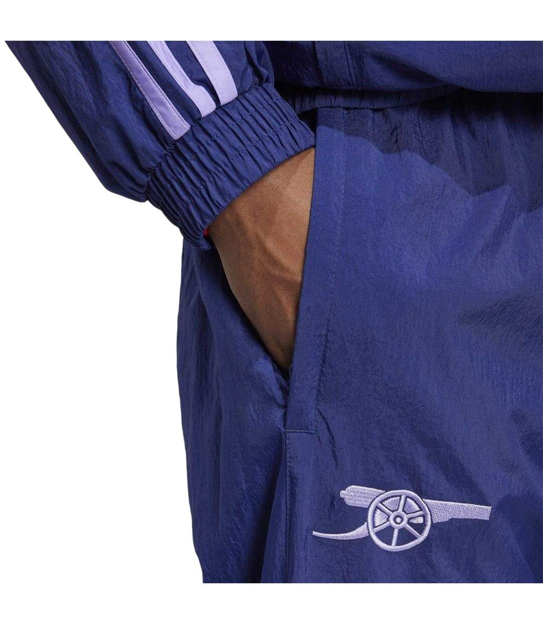 Mens Arsenal Fc Tracksuit Bottoms Night Sky Red Adidas-4