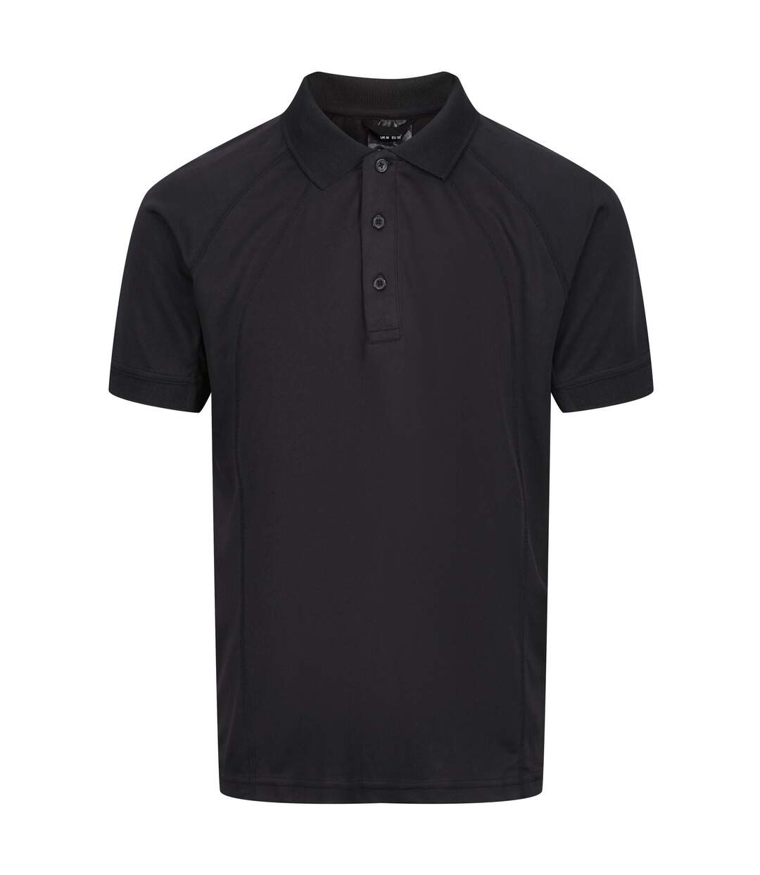 Hardwear mens coolweave short sleeve polo shirt black Regatta