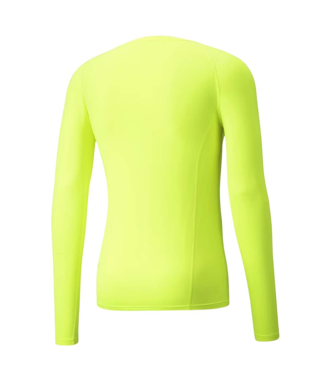 Mens Liga Long-sleeved T-shirt Yellow Puma-2