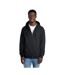 Unisex Adult Nublend Full Zip Hoodie Black Jerzees-2