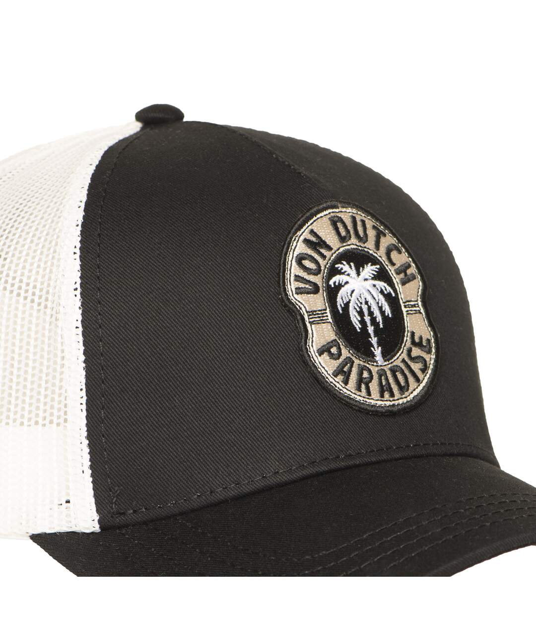 Casquette baseball avec filet et écusson brodé Palmier Vondutch-3