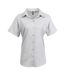 Premier Womens/Ladies Signature Oxford Short Sleeve Work Shirt (Silver) - UTRW2821