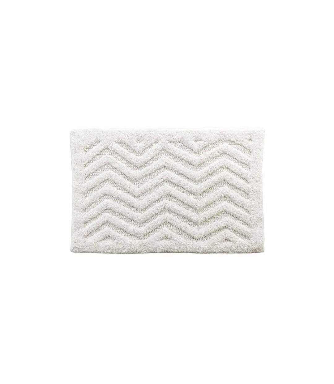 Tapis de Bain Jacquard Angelis 50x80cm Blanc-1