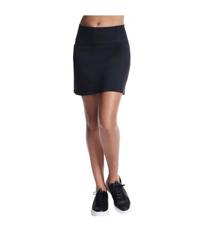 Womens/ladies Go Flex Skort Black Skechers