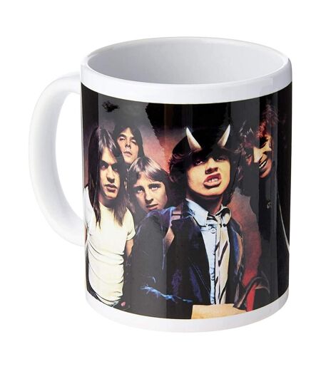 AC/DC - Mug HIGHWAY TO HELL (Blanc / Noir / Rouge) (Taille unique) - UTPM2776