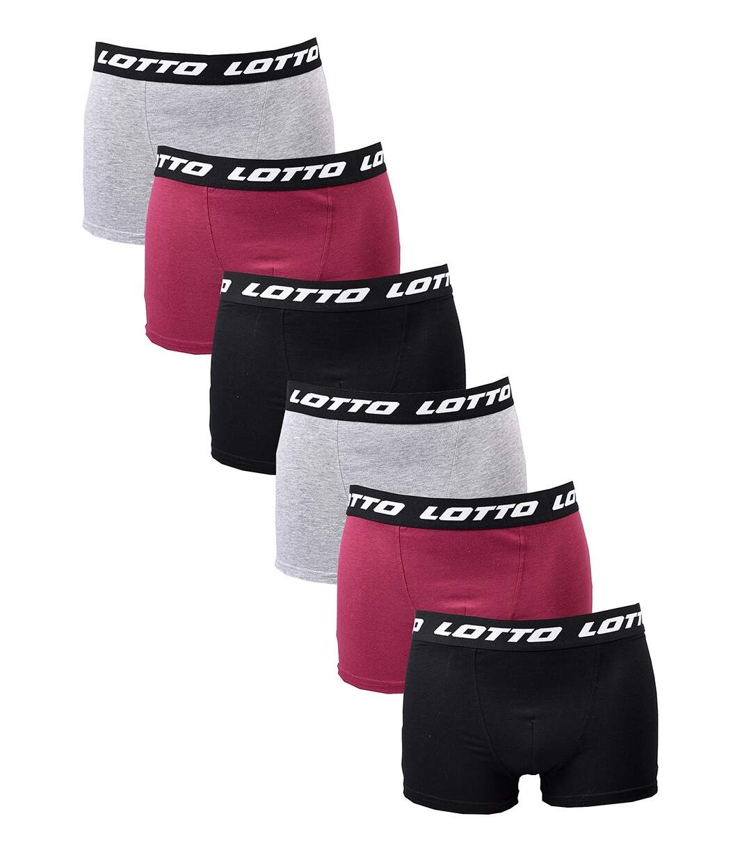 Boxer homme LOTTO Pack de 6 Boxers 0760