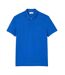 Mens Paris Stretch Polo Shirt Blue Lacoste-2