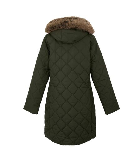 Parka fritha femme kaki foncé Regatta