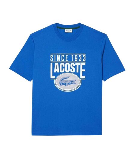 T-shirt Homme Bleu Lacoste