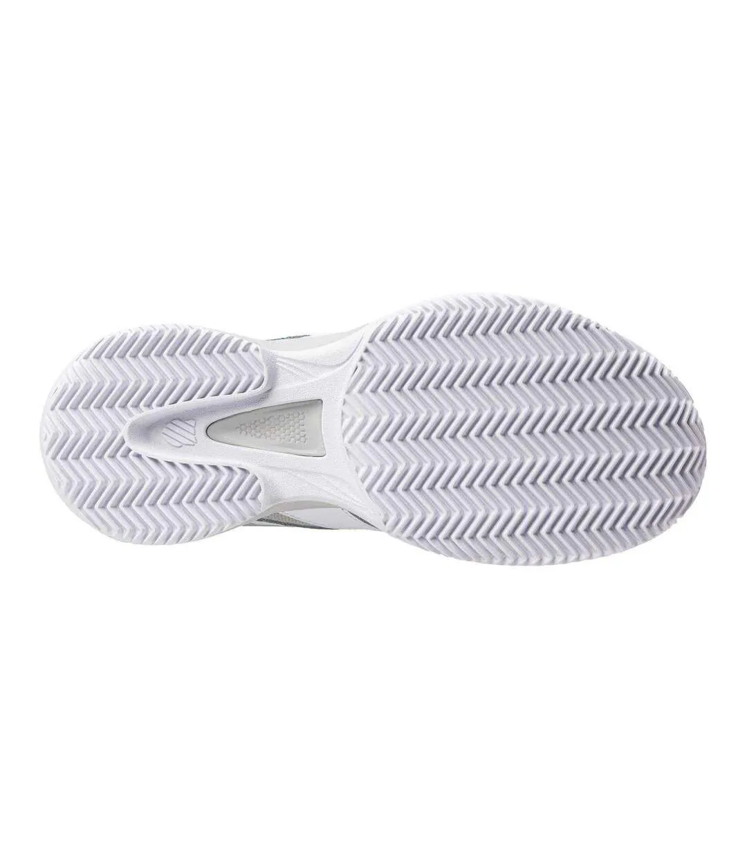 Womens/ladies Speedex Tennis Shoes White Gray Dawn K-Swiss-4