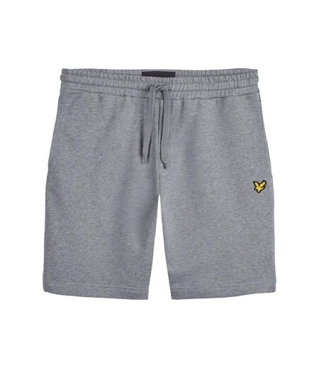 Short de jogging homme gris chiné Lyle & Scott Lyle & Scott