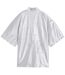 Womens/ladies Printed Relaxed Fit Overshirt Frost Gray Puma-3